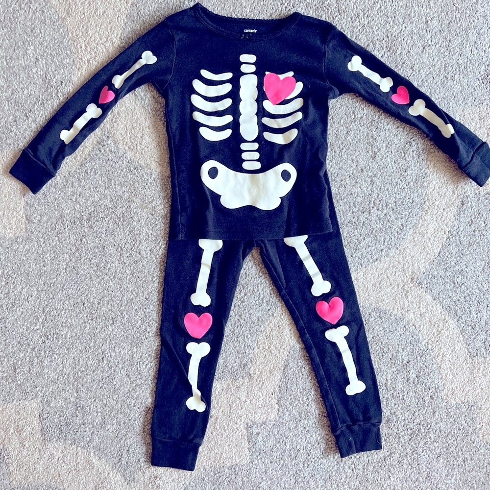 Glow in the Dark Halloween Pajamas